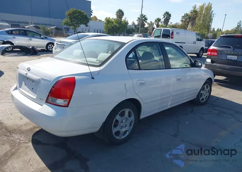 2003 Hyundai Elantra Gls/Gt из США, поврежденный, VIN KMHDN45D13U567025